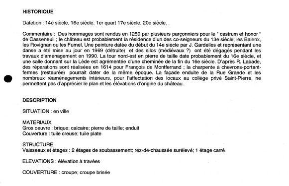 Description sommaire extrait